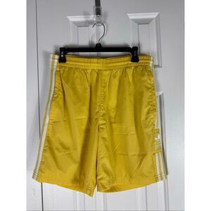 Adidas Men’s Yellow Swim Shorts Size M